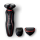 Golarka męska Philips Click & Style S738/17 czarno-czerwona